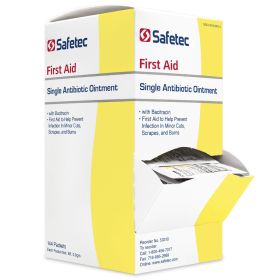 Single Antibiotic (Bacitracin) .9gm. Pouch, 144 per box