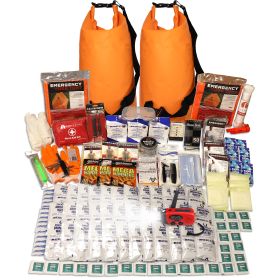 3 Person Comfort Survival Kit, Dry Bag
