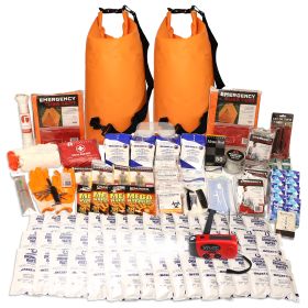 4 Person Comfort Survival Kit, Dry Bag
