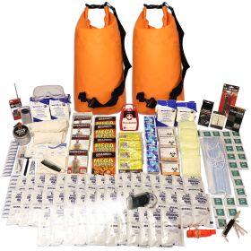 4 Person Essential Survival Kit, Dry Bag