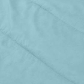 50F Flannel Lined Rectangle Adult Sleeping Bag - Blue (75" x 33")
