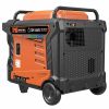 10500 Watt Digital Inverter Hybrid Portable Generator, Tri-Fuel Capabilities (Gas/LPG/NG), 8hrs 50% Load Run Time, CETL,ETL Certified For Canada/US