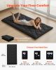 VEVOR Japanese Tatami Mat, Twin Size Foldable Japanese Tatami Mattress, Futon Mattress with Storage Bag & Fastener, 9-Layer Floor Mat for Sleeping