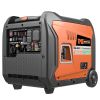 7250 Watt Digital Inverter Hybrid Portable Generator, Dual Fuel Capability (Gas/LPG), 6.5hrs 50% Load Run Time, CETL, ETL Certified For Canada/US