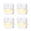 Dusk to Dawn Auto Sensor LED Night Light (4 Pack)