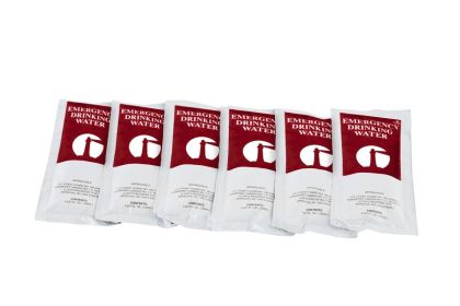 Emergency Water Pouch - 4.227 FL OZ. - Case of 64