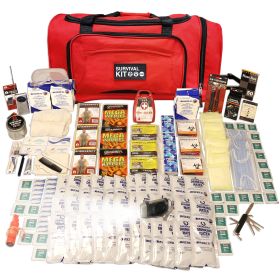 3 Person Essential Survival Kit (Option: Rolling Bag)