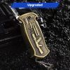 1pc 3-in-1 Lighter, Butane Lighter, Bottle Opener Lighter, Outdoor Emergency Lighter, Tactical Design Engraved Lighter, Portable Lighter for Camping