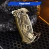 1pc 3-in-1 Lighter, Butane Lighter, Bottle Opener Lighter, Outdoor Emergency Lighter, Tactical Design Engraved Lighter, Portable Lighter for Camping
