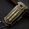1pc 3-in-1 Lighter, Butane Lighter, Bottle Opener Lighter, Outdoor Emergency Lighter, Tactical Design Engraved Lighter, Portable Lighter for Camping